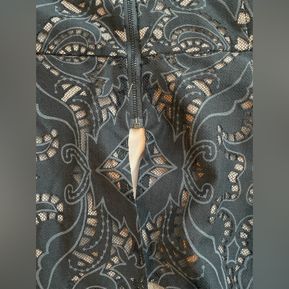 BCBG Peplum Lace Top - Picture 3 of 5